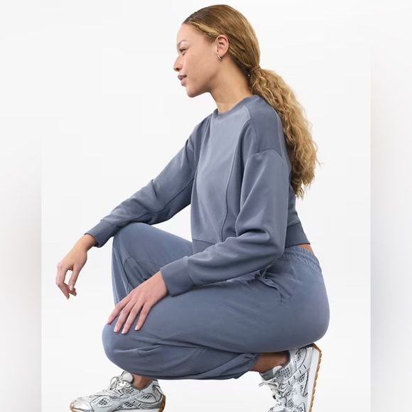 Athleta Seasoft Rib Crewneck Sweatshirt NWT - Picture 4 of 4